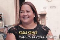 Karla Sayles Gladeo trên đường đi