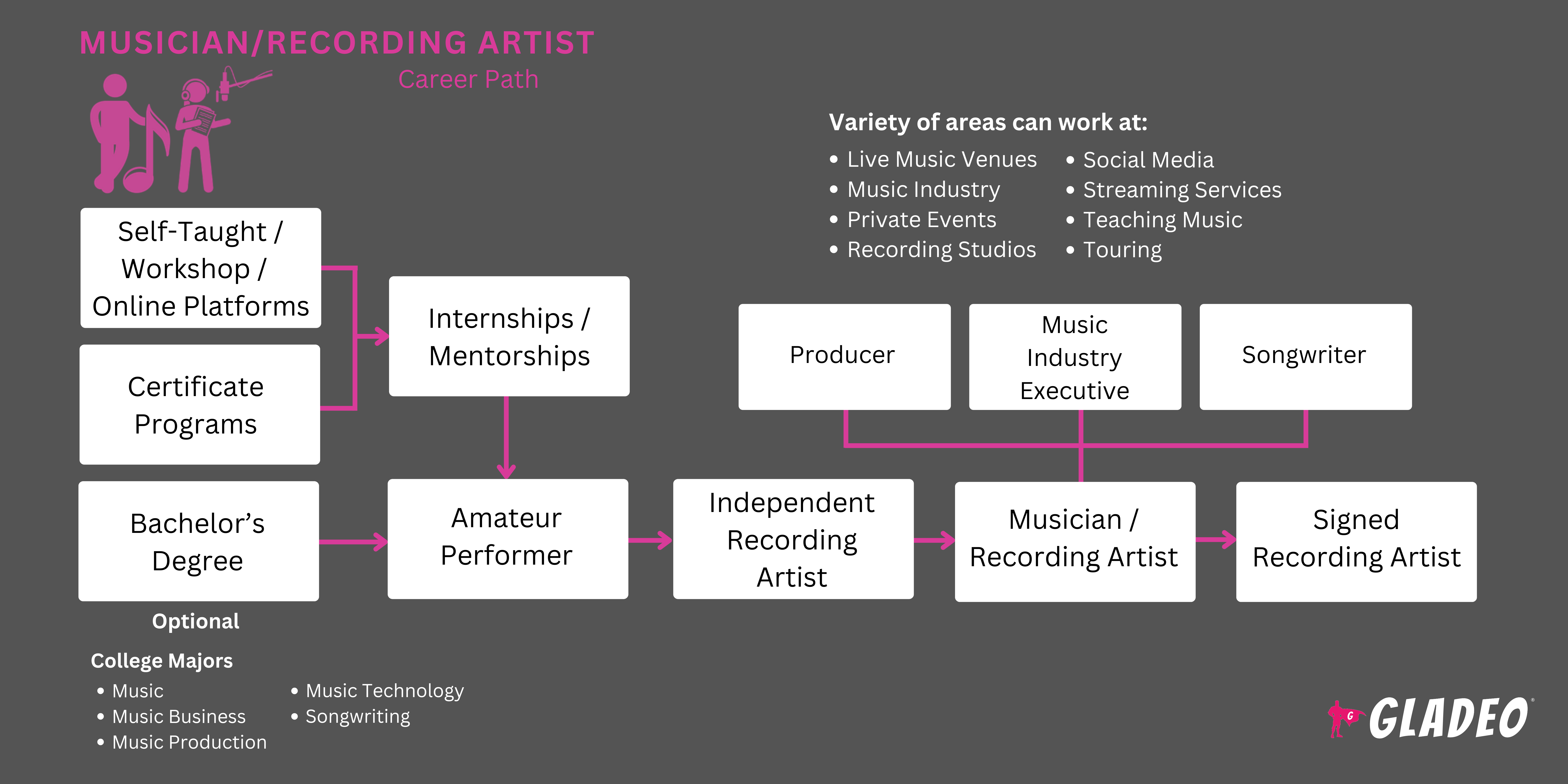 Musician/Recording Artist Roadmap